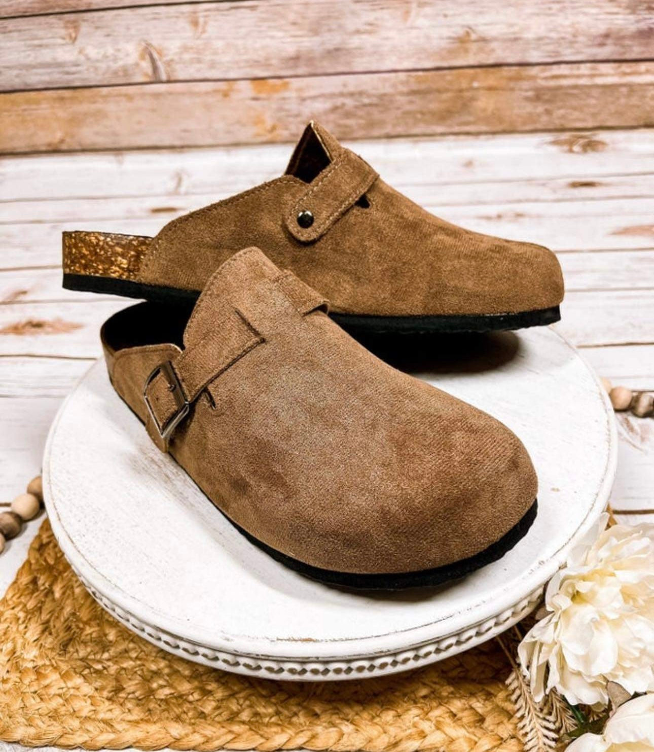 Brianna Suede Clog