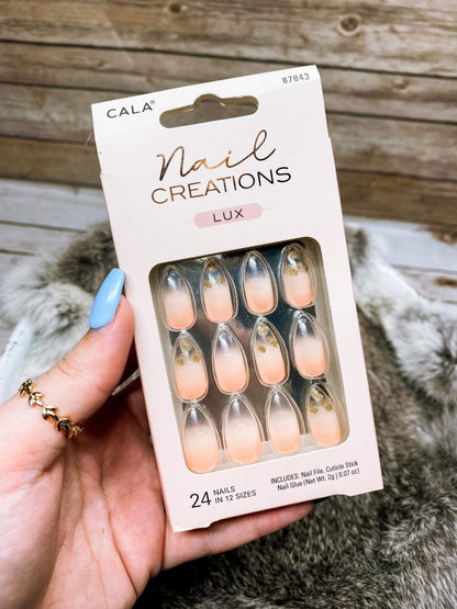 Lux 24pc Faux Nail Set