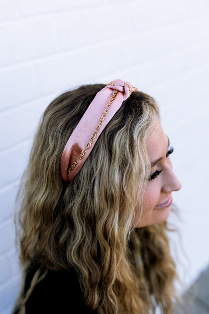 Forget me knot headband