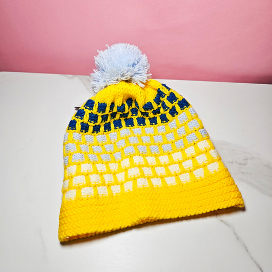 Kids Pom Pom Beanie